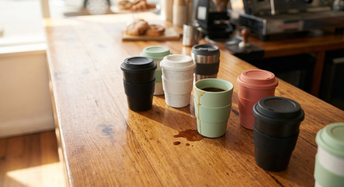 Branded Reusable Coffee Cups: What Australian Cafes Get Wrong