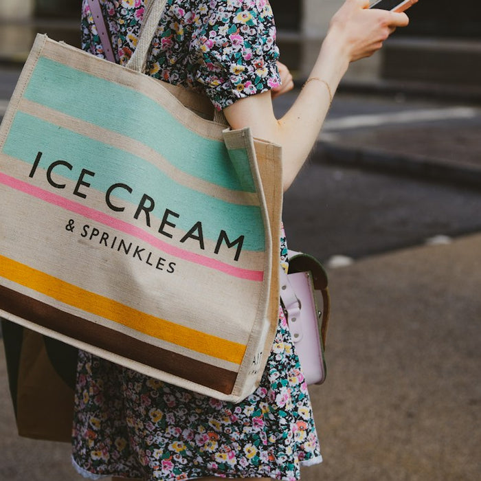 white shoulder bag