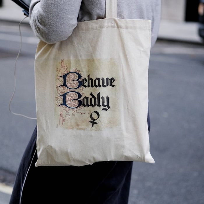 white tote bag