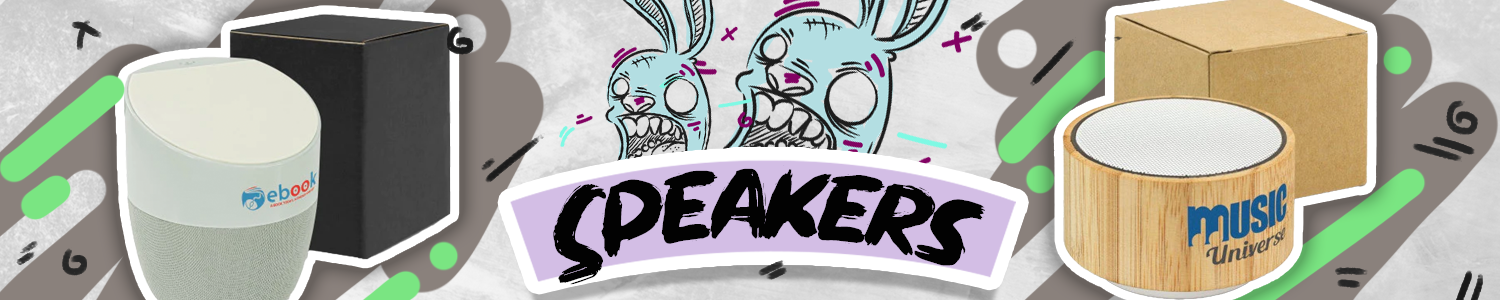 Custom Promotional Speakers | Corporate Branded Speakers — Promo Punks®