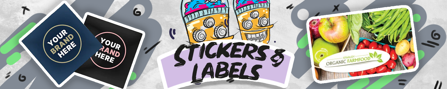 Custom Promotional Stickers & Labels | Corporate Branded Stickers ...