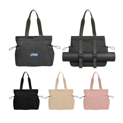 Lightweight Tote Bag With Yoga Mat Straps