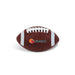 Mini Promotional American Football - A mini promotional American football in brown with white laces and a logo.