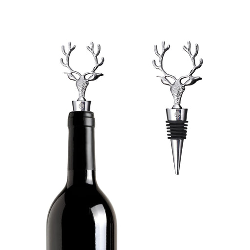Deer Head Sealed Wine Stopper - Custom Promotional Product