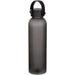 Alti 630 ml RCS Recycled Plastic Water Bottle - A drink bottle made from recycled plastic, featuring a smoky grey colour and a black handle. It has a logo.