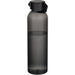 Alti 630 ml RCS Recycled Plastic Water Bottle - A drink bottle made from recycled plastic, featuring a sleek dark grey design and a black lid.