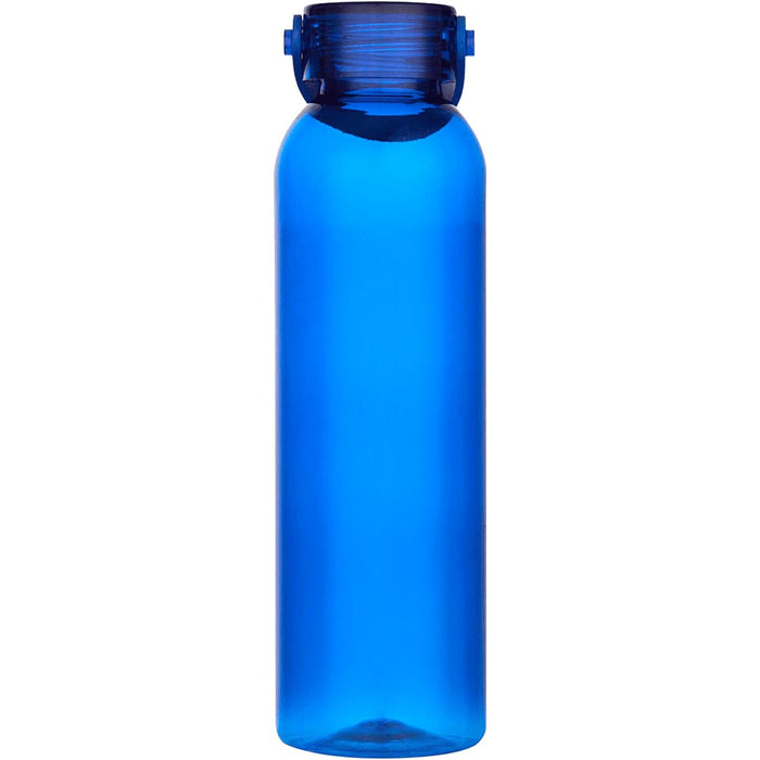 Alti 630 ml RCS Recycled Plastic Water Bottle - A drink bottle made from recycled plastic, featuring a vibrant blue body and a secure lid.