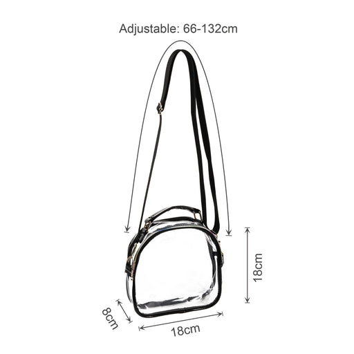 PVC Clear Waterproof Crossbody Bag - Custom Promotional Product