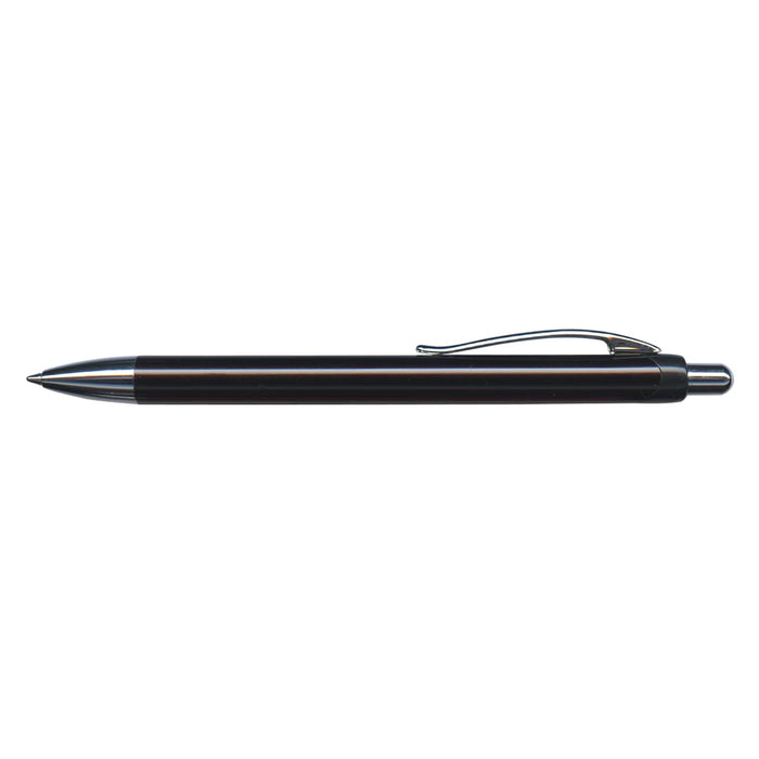 Arizona Pen - A sleek metal pen featuring a black finish and a clip for easy carrying.