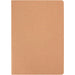 Slyk A5 Cahier Planner - A brown A5 planner with a simple, smooth cover and rounded edges, featuring a logo on the front.
