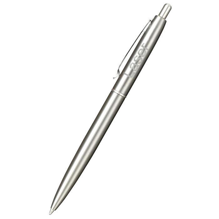 Recycled Stainless Steel Ballpoint Pen - Custom Promotional Product