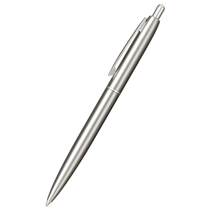 Recycled Stainless Steel Ballpoint Pen - Custom Promotional Product