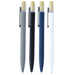 Recycled Aluminium Pen With Bamboo Clicker - Custom Promotional Product