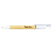 Delfina Phone Holder Pen - A bamboo pen with a white tip and clip, featuring a logo on the barrel.