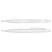 Spark Stylus Pen - A white stylus pen featuring a sleek design and a logo, ideal for writing and touchscreen use.