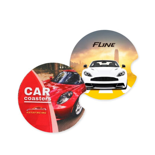 Full Colour Car Coasters - Custom Promotional Product