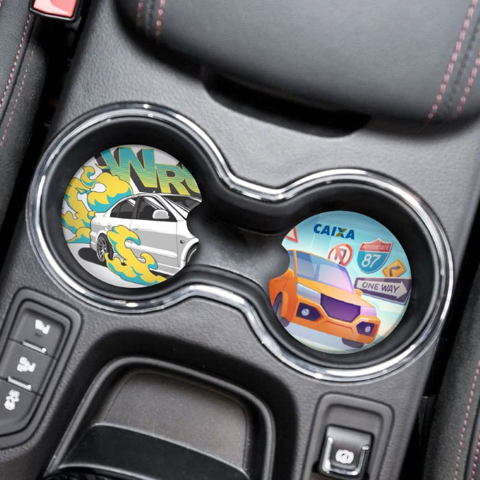 Full Colour Car Coasters - Custom Promotional Product