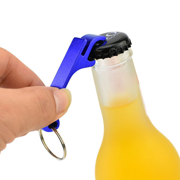 Metal Bottle Opener Key Ring - Custom Promotional Product