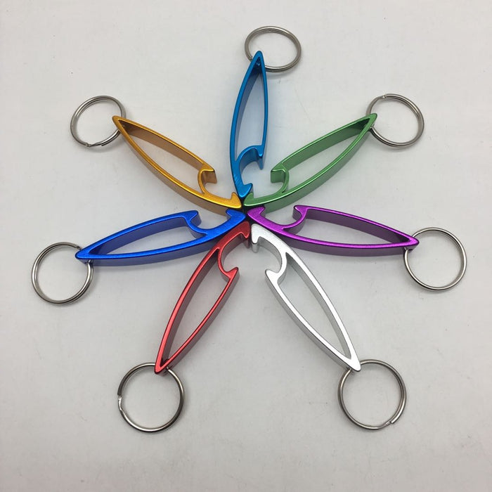 Aluminium Keyring Bottle Opener Keyring - Custom Promotional Product