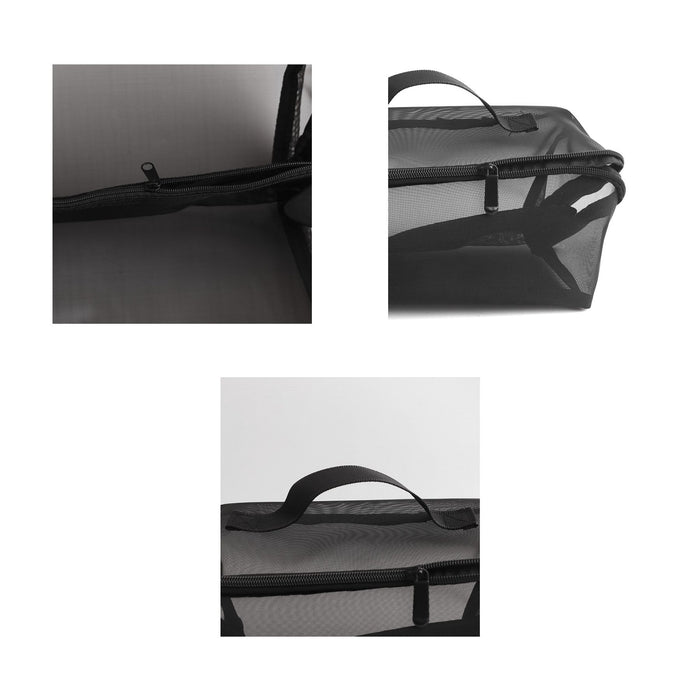 Large Capacity Nylon Mesh Cosmetic Bag - Custom Promotional Product