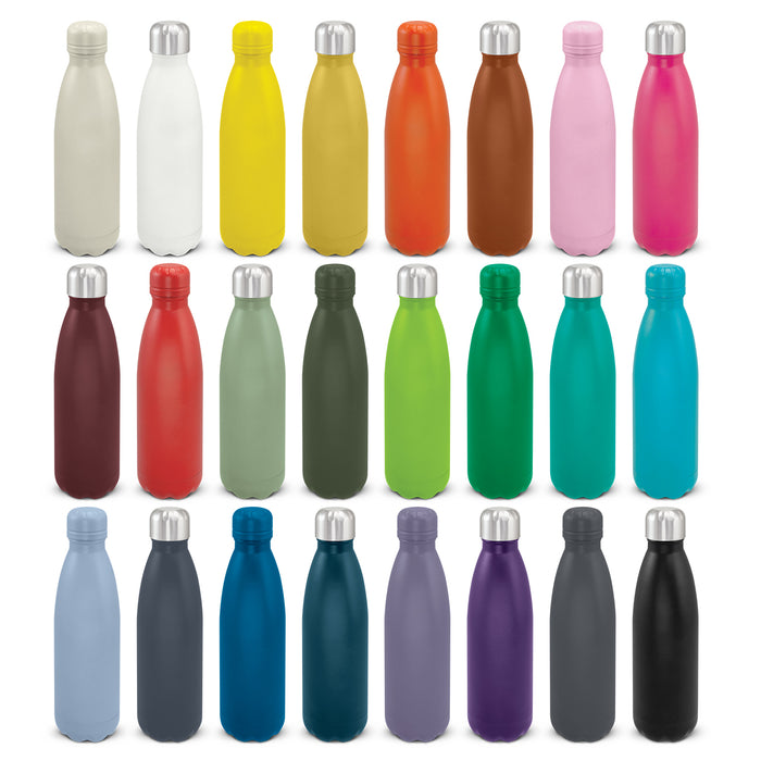 Mirage Powder Coated Vacuum Bottle - Custom Promotional Product