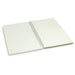 Lancia Full Colour Notebook - Large - A large, spiral-bound notebook with blank cream pages, featuring a simple design and a logo on the cover.