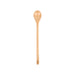 Long Handle Wooden Spoon - A long handle wooden spoon in a natural wood colour, featuring a rounded bowl and a hole for hanging.