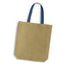 Thera Jute Tote Bag - Coloured Handles - Custom Promotional Product