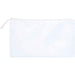 Swift GRS Recycled Toiletry Bag Set - A white toiletry bag with a zipper closure, featuring a simple design and a branding logo.