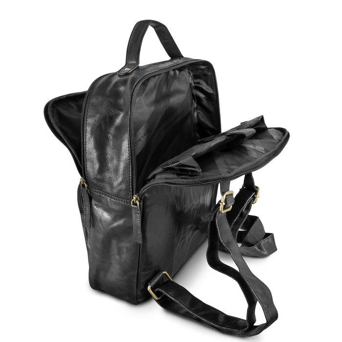 Pierre Cardin Leather Backpack - Custom Promotional Product