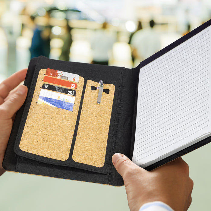 Sakura Cork Portfolio - A5 - Custom Promotional Product