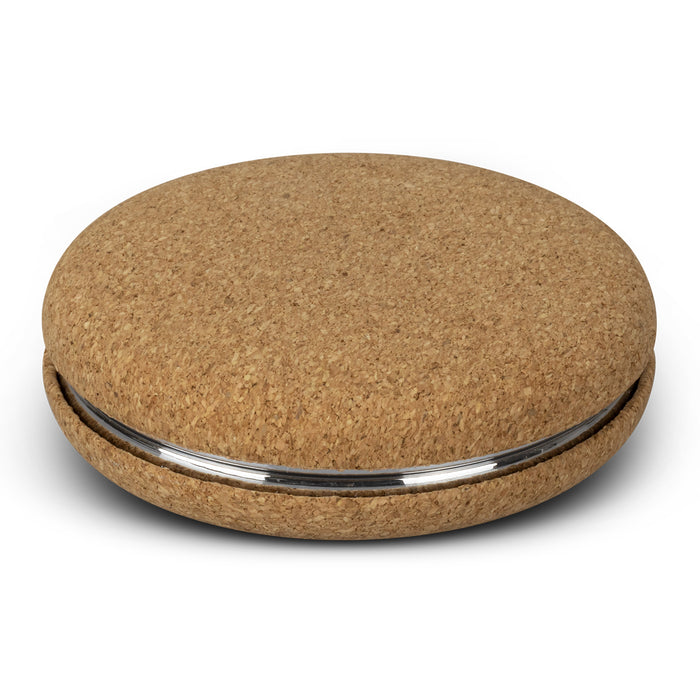 Cork Compact Mirror - Custom Promotional Product