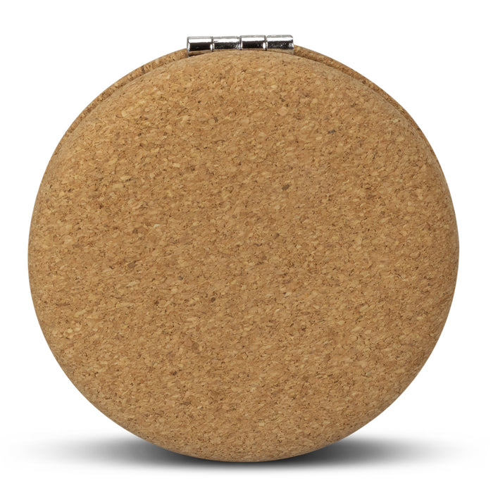 Cork Compact Mirror - Custom Promotional Product