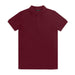 TRENDSWEAR Carter Men's Polo - A maroon polo shirt with a collar and three buttons, featuring a logo on the chest.
