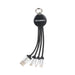 Round Shaped Light Up Charging Cables - Custom Promotional Product