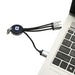 Round Shaped Light Up Charging Cables - Custom Promotional Product