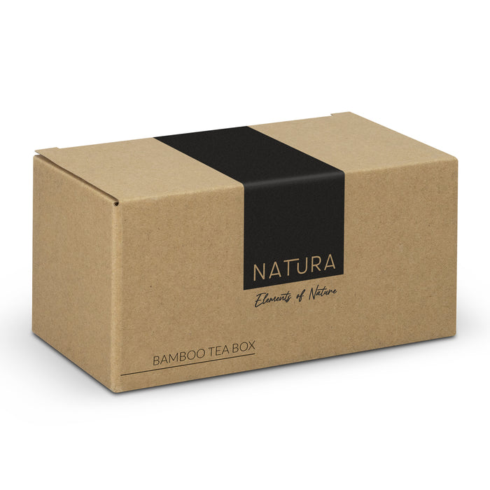 NATURA Bamboo Tea Box - Custom Promotional Product