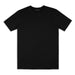 TRENDSWEAR Element Unisex T-Shirt - A black unisex T-shirt featuring a round neckline and short sleeves, with a logo on the label.