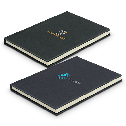 Recycled Cotton Hard Cover Notebook - Custom Promotional Product