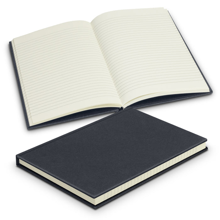 Recycled Cotton Hard Cover Notebook - Custom Promotional Product