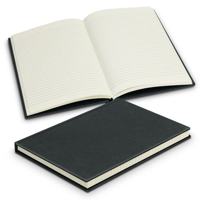 Recycled Cotton Hard Cover Notebook - Custom Promotional Product