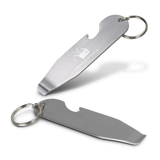 Paint Tin and Bottle Opener Key Ring - Custom Promotional Product