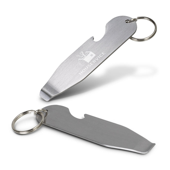 Paint Tin and Bottle Opener Key Ring - Custom Promotional Product