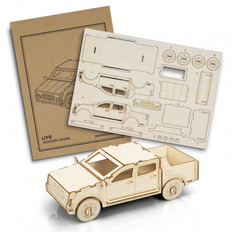 UTE 3D Wooden Model Puzzle - Custom Promotional Product