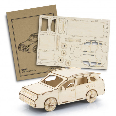 SUV 3D Wooden Model Puzzle - Custom Promotional Product