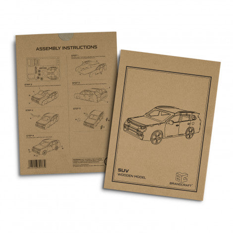 SUV 3D Wooden Model Puzzle - Custom Promotional Product