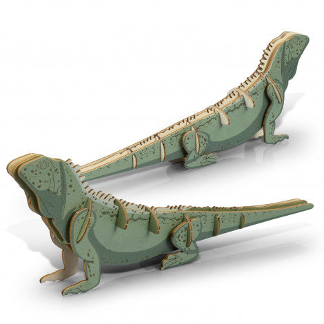Tuatara 3D Wooden Model Puzzle - Custom Promotional Product