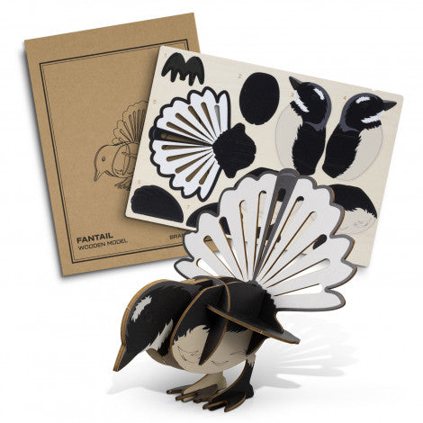 Fantail 3D Wooden Model Puzzle - Custom Promotional Product