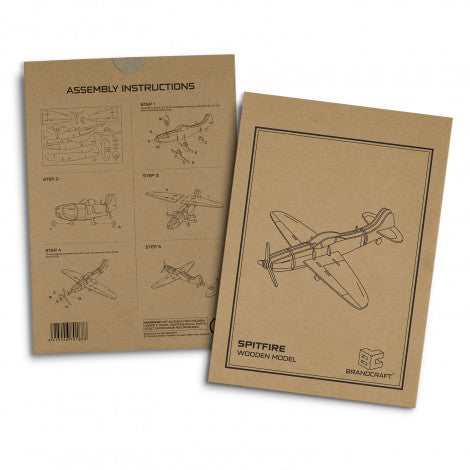 Spitfire 3D Wooden Model Puzzle - Custom Promotional Product