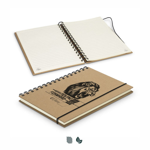 Sugarcane Paper Spiral Notebook - Custom Promotional Product